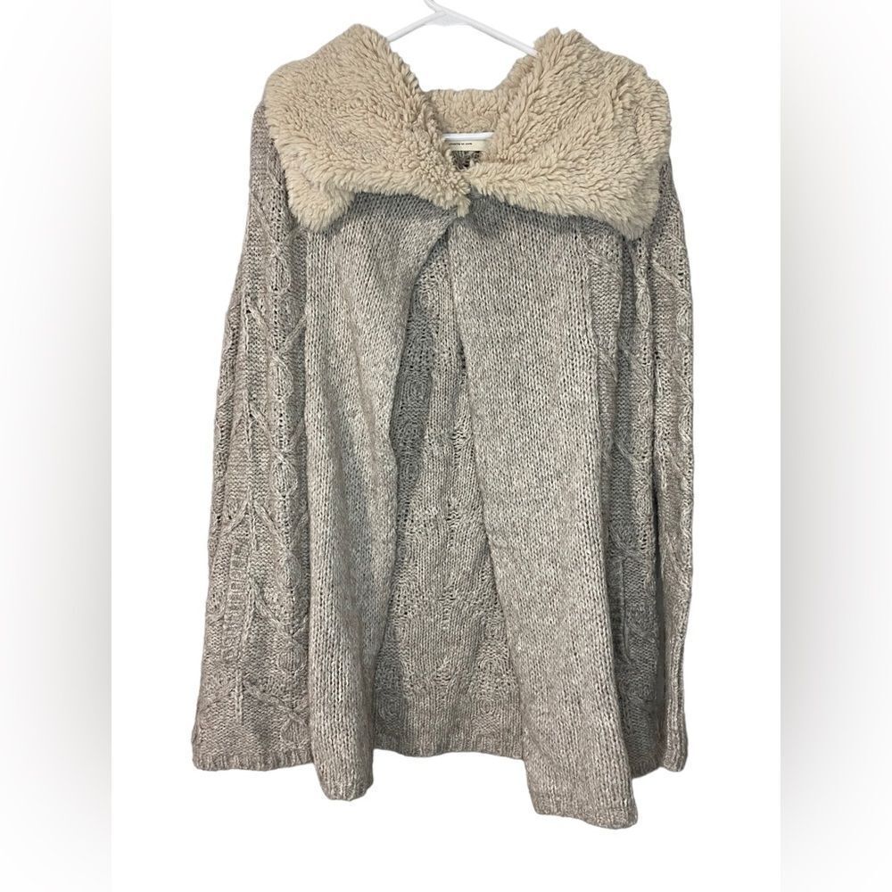 Anthropologie Sleeping on Snow Bondurant Sherpa Collar - Picture 4 of 9
